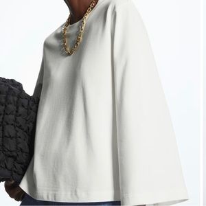 Bell-Sleeve Jersey Top - never worn